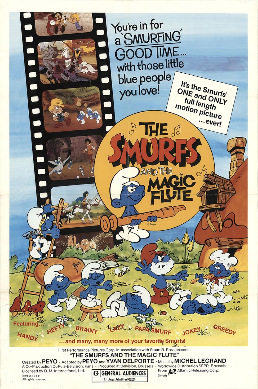 Smurfs and the Magic Flute, The ( flûte à six schtroumpfs, La )